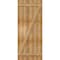 Ekena Millwork Joined Board-n-Batten Shutters w/Z-Bar, Rough Sawn Western Red Cedar, 26 7/8W x 65H, PR RBJ06Z26X065RWR - alternate 2